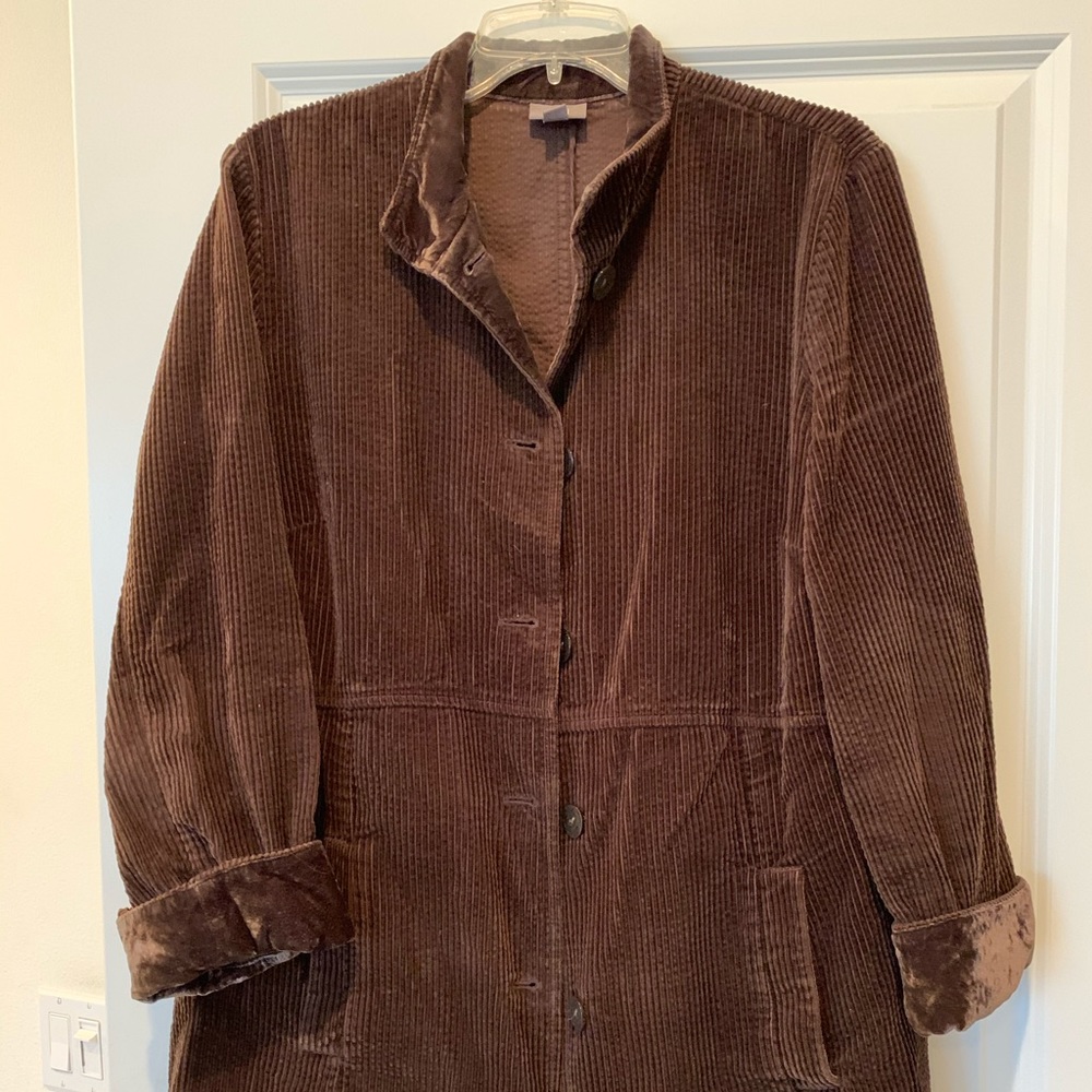 J.jill Corduroy and Velvet jacket.